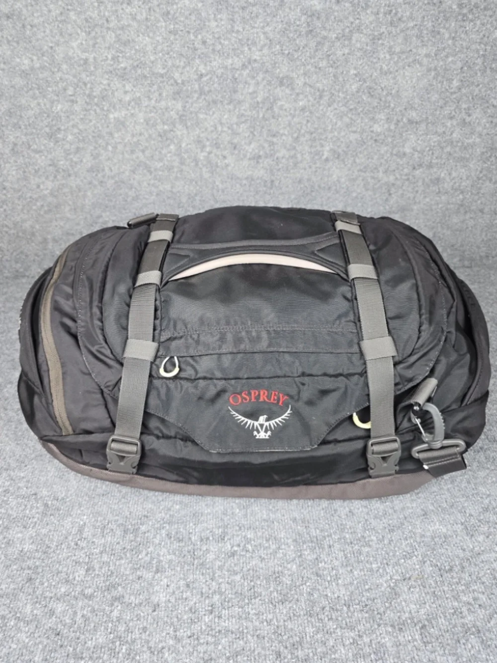 Osprey Transporter 46 Travel Duffel Bag Carry-On Black